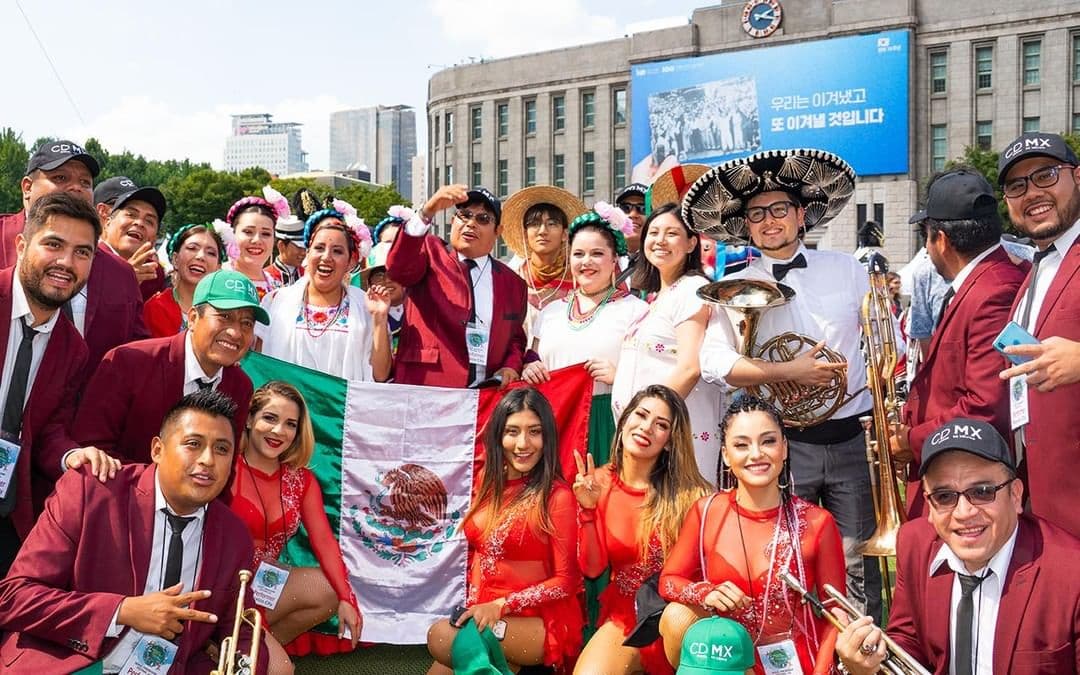 También, la banda mexicana tuvo la oportunidad de visitar varias partes de Seúl, la capital del país surcoreano.