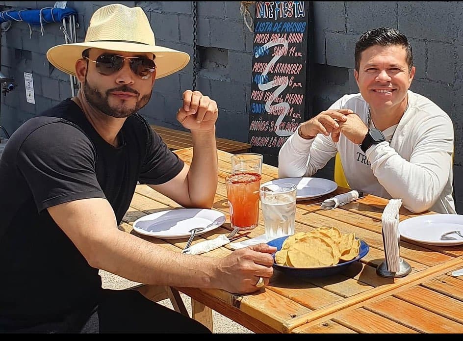 Germán Montero y Jorge Medina se reunieron recientemente y lo compartieron en sus redes sociales.