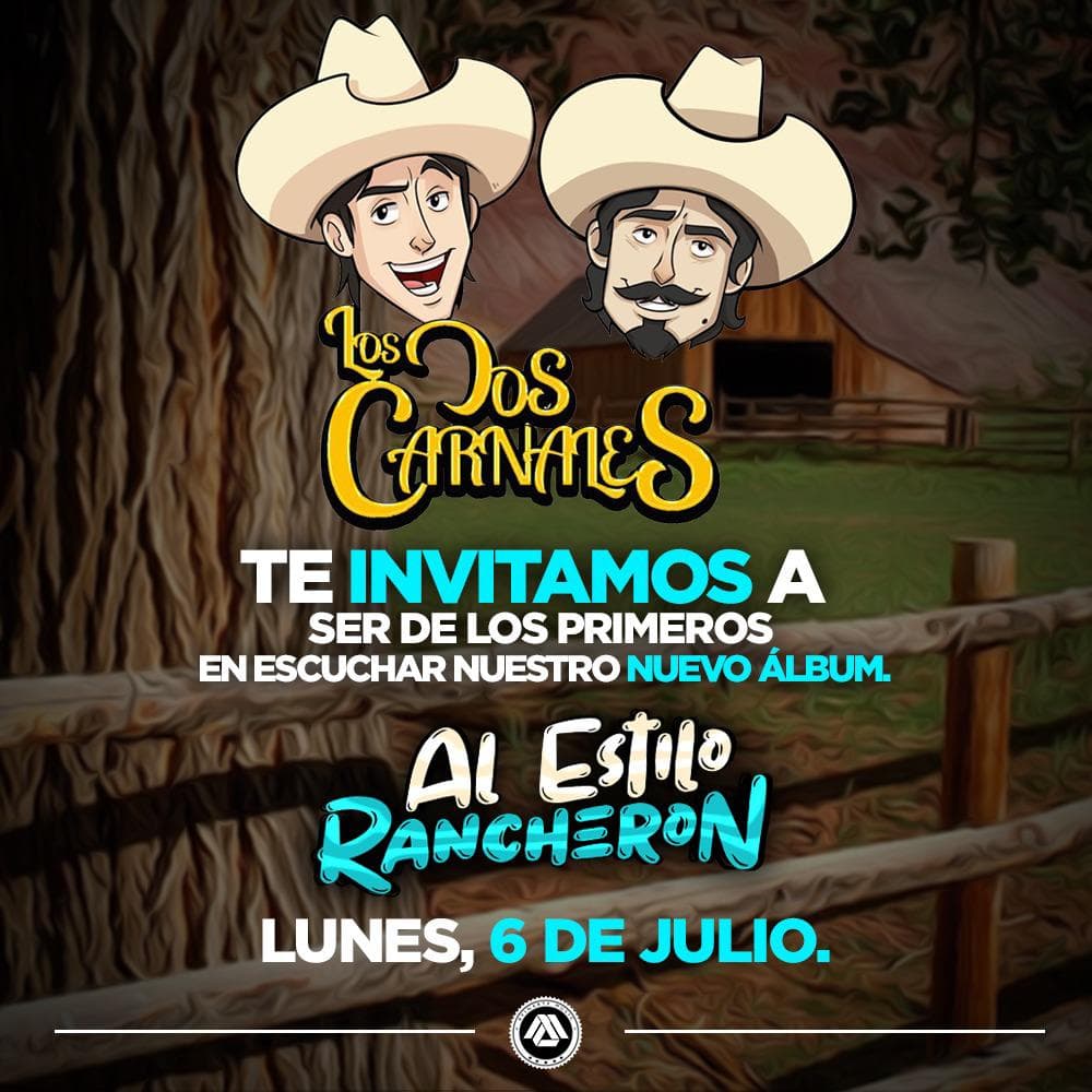 Los Dos Carnales triunfan en las listas de música con temas como "El Envidioso" y "Vida Ventajosa".
