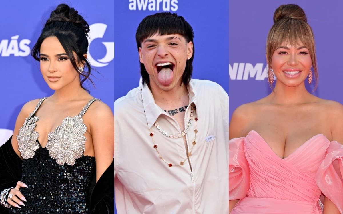 Becky G, Peso Pluma y Chiquis Rivera fueron algunos de los que desfilaron en la alfombra roja de los Latin American Music Awards