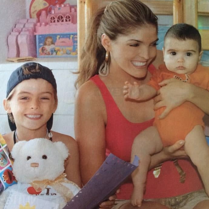 La intérprete de “Bandido” presume constantemente a sus hijos en redes sociales, pero en este año Emiliano Gallardo se llevó las miradas.