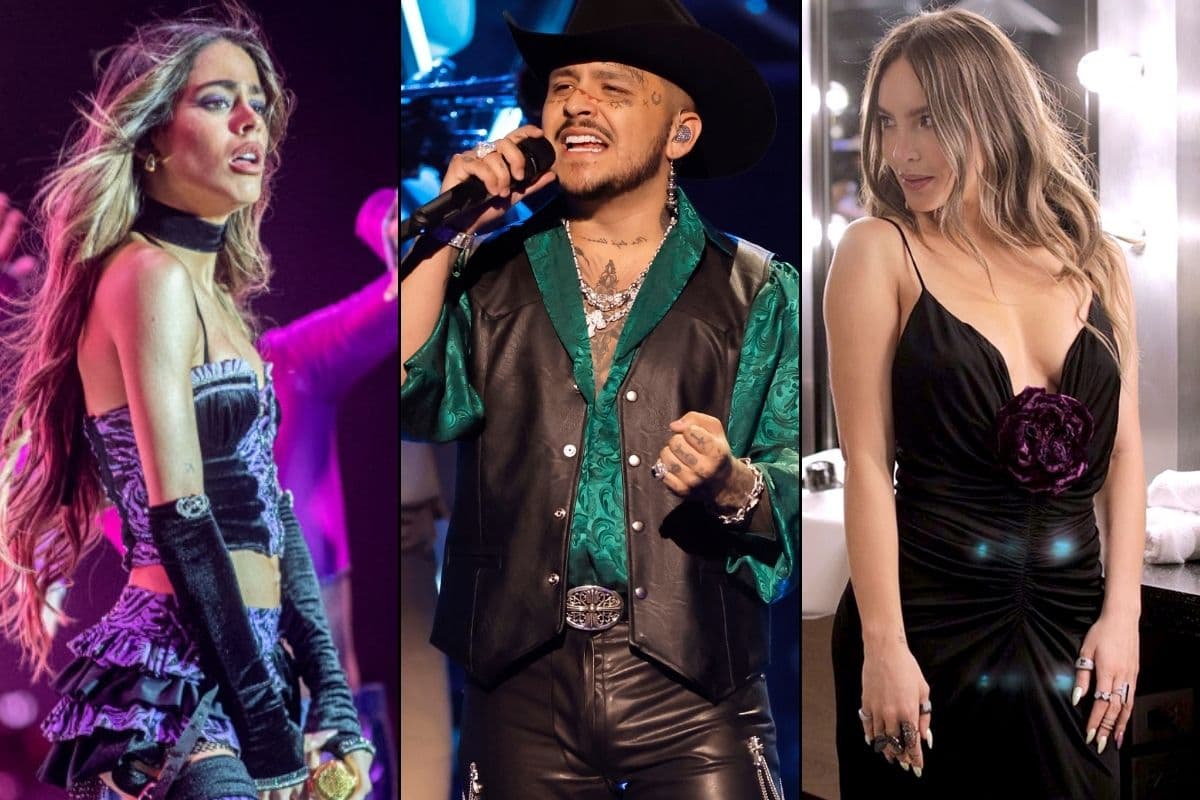 Christian Nodal tenía planeado estrenar con Belinda "Por El Resto De Tu Vida" y ahora, tras cortar, lanzó un adelanto del tema junto a Tini Stoessel.