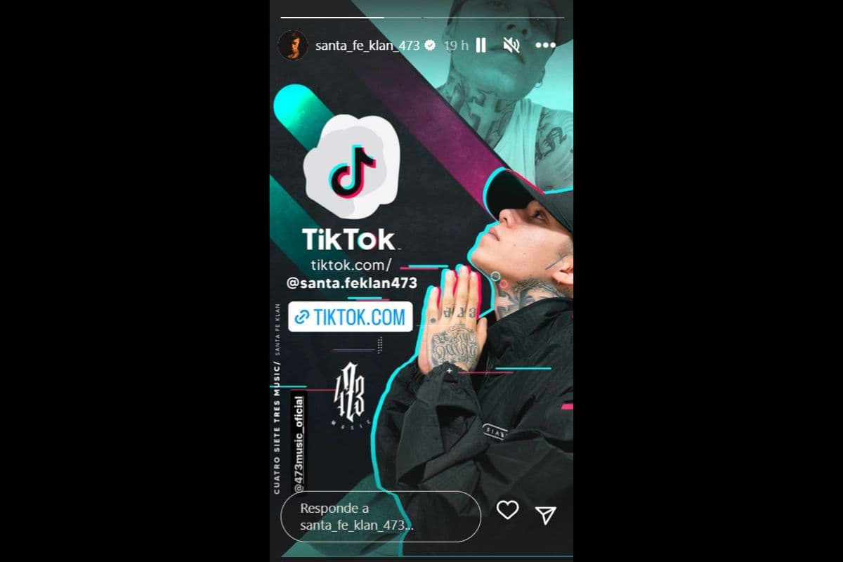Santa Fe Klan habría usado su propia canción para responde una indirecta que Maya Nazor habría lanzado con canción de Shakira.