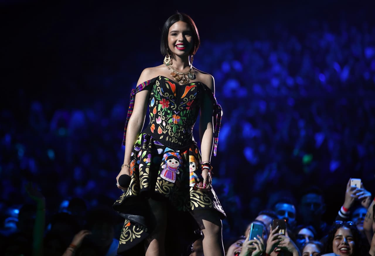 Ángela Aguilar en concierto, CDMX, febrero del 2020