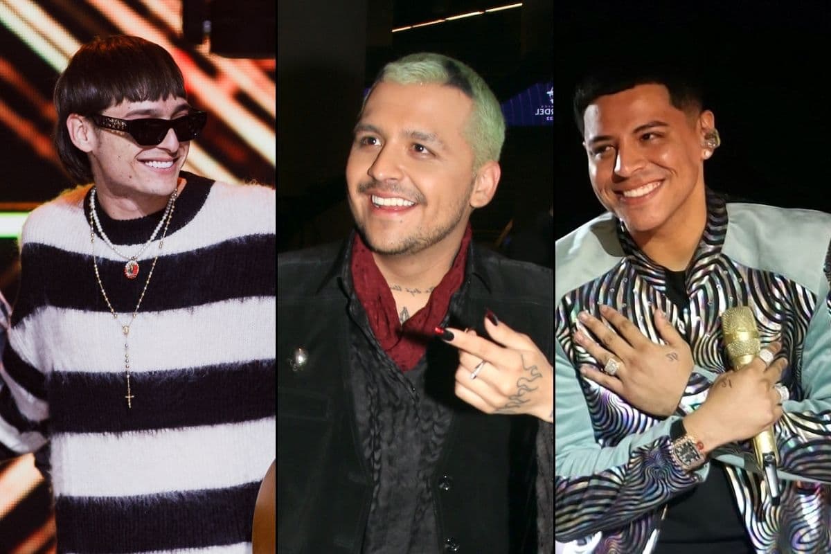 Peso Pluma estuvo presente en los Premios Bandamax 2022.