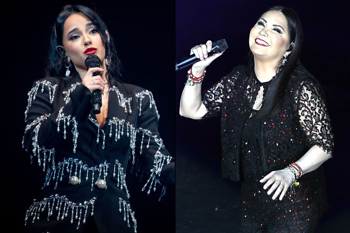 Becky G sorprendió al cantar a capela "A la Orilla De Un Palmar" de Ana Gabriel.