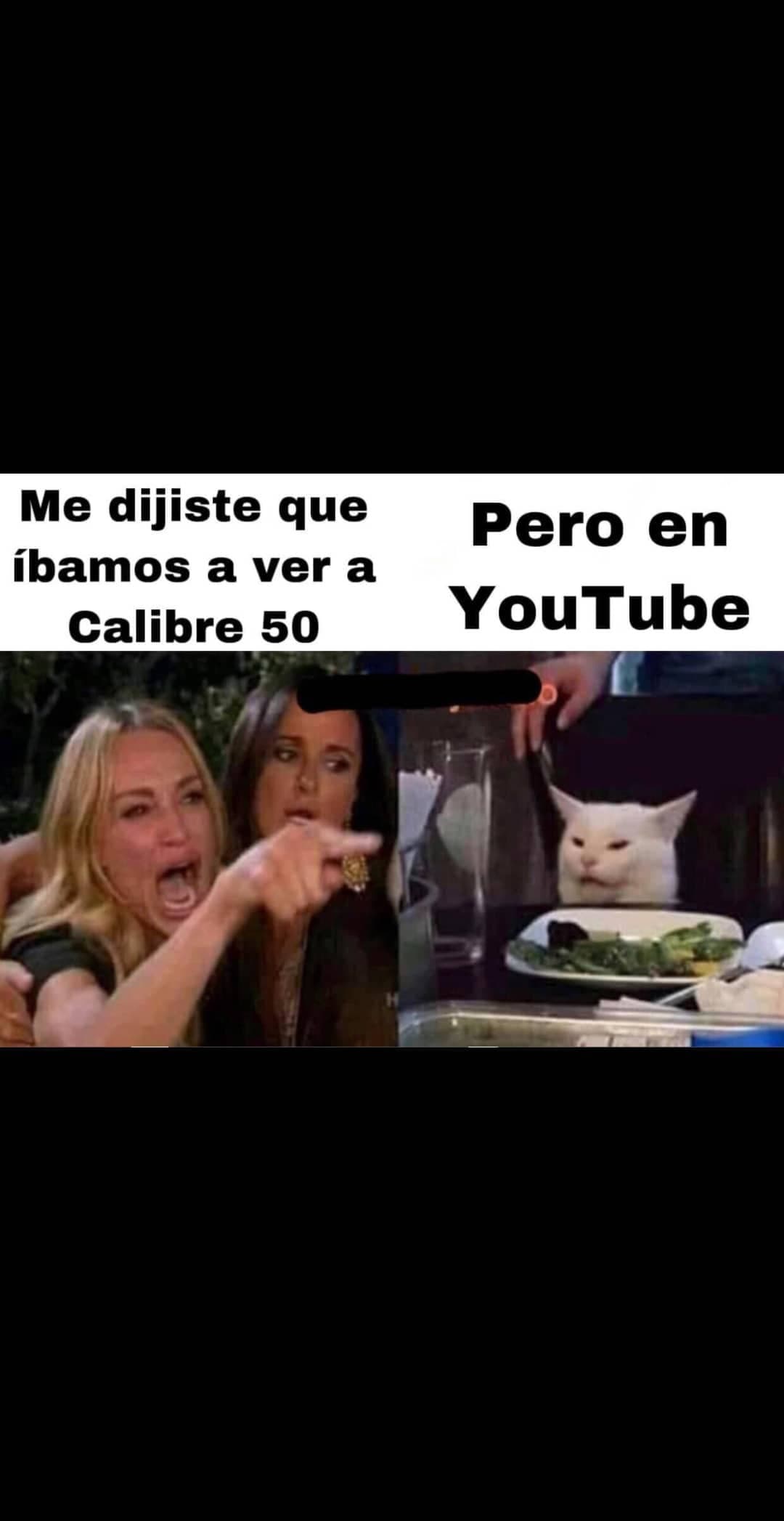 Calibre 50 se unió a la tendencia y también publicó un divertido meme.