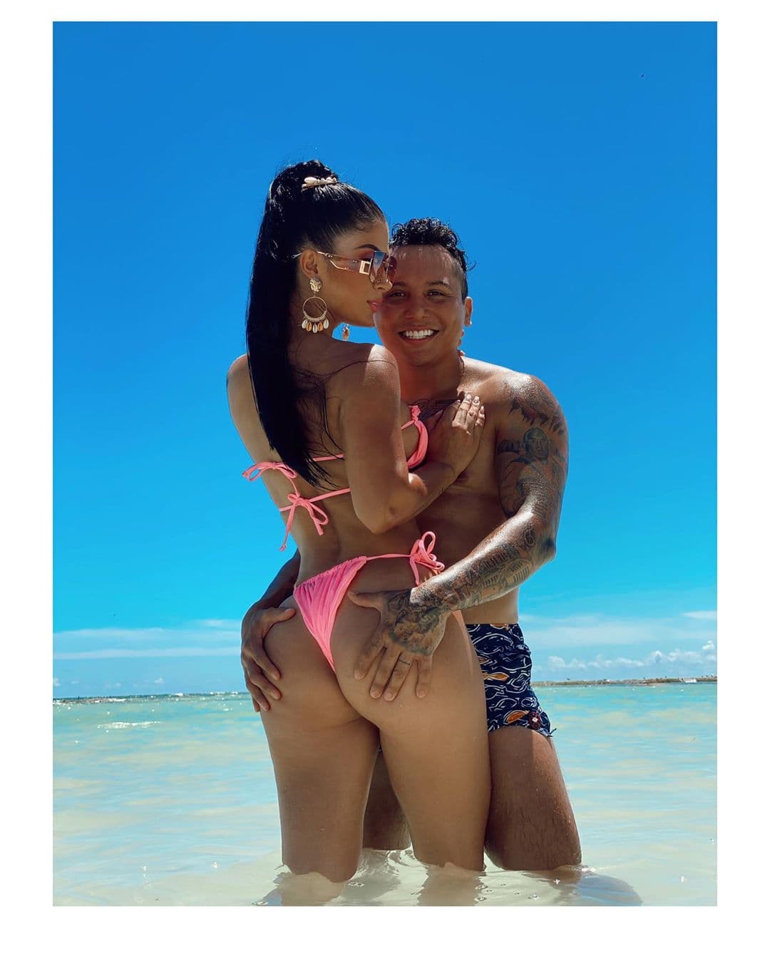 Edwin Luna y Kimberly Flores son una de las parejas del regional mexicano que más gustan compartir varios momentos con sus seguidores.