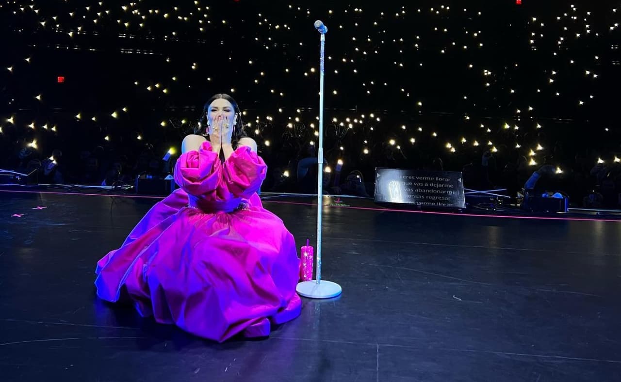 Yuridia en el Auditorio Nacional.