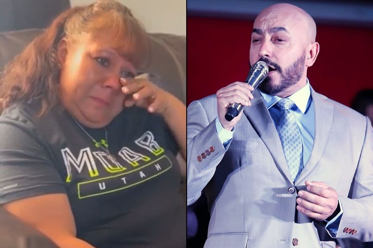 Lupillo Rivera emocionó a una fan, hasta las lágrimas, con un saludo personalizado.