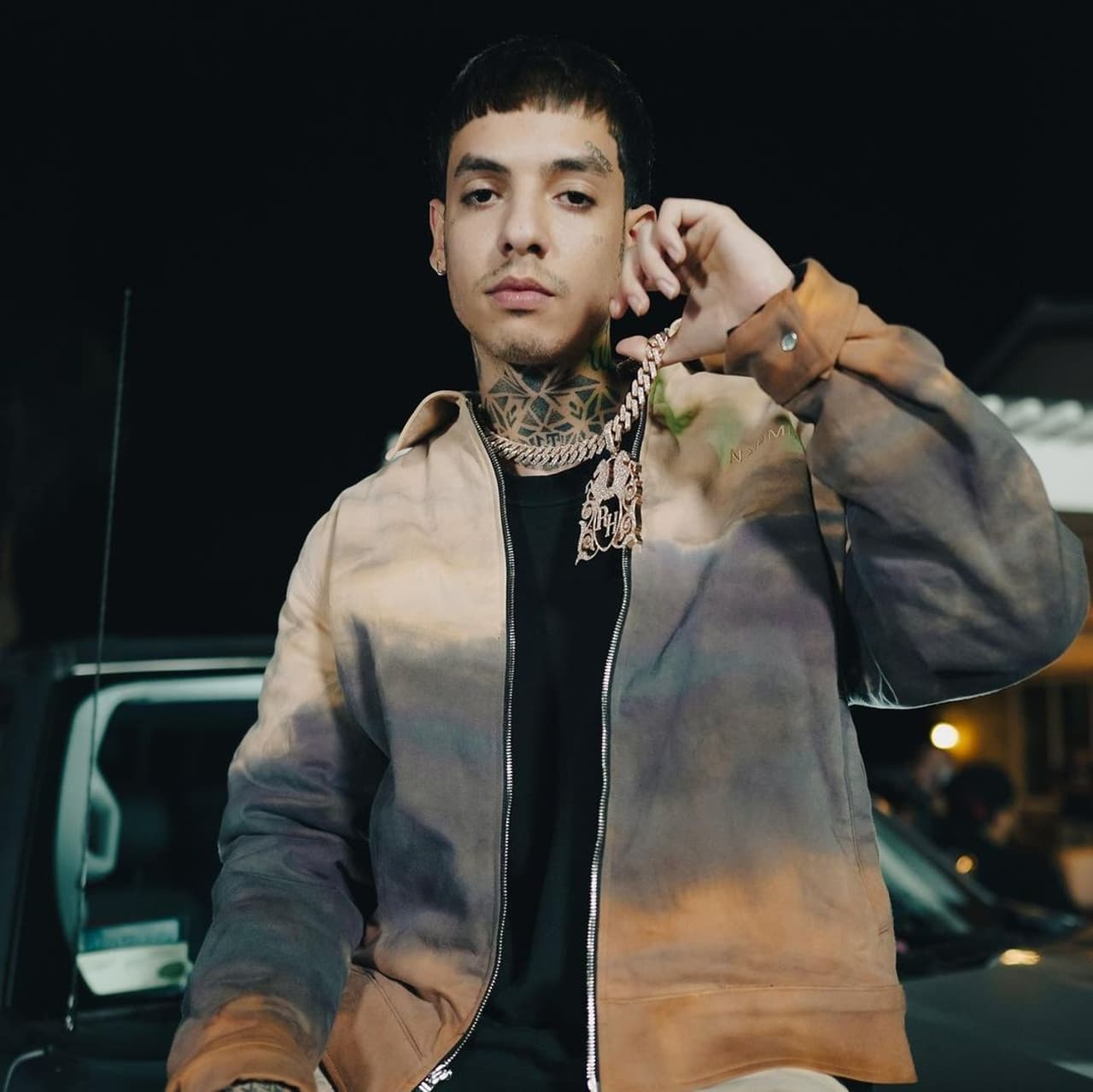 Natanael Cano sufrió un accidente practicando motocross, el pasado viernes 2 de diciembre de 2022.