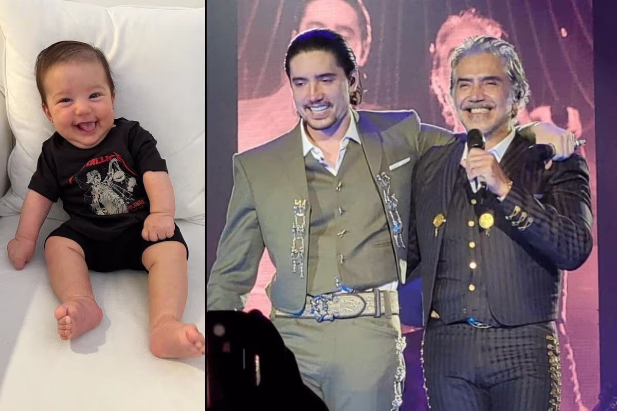 Alejandro Fernández presenta a su nieta en concierto como El Rey León ...